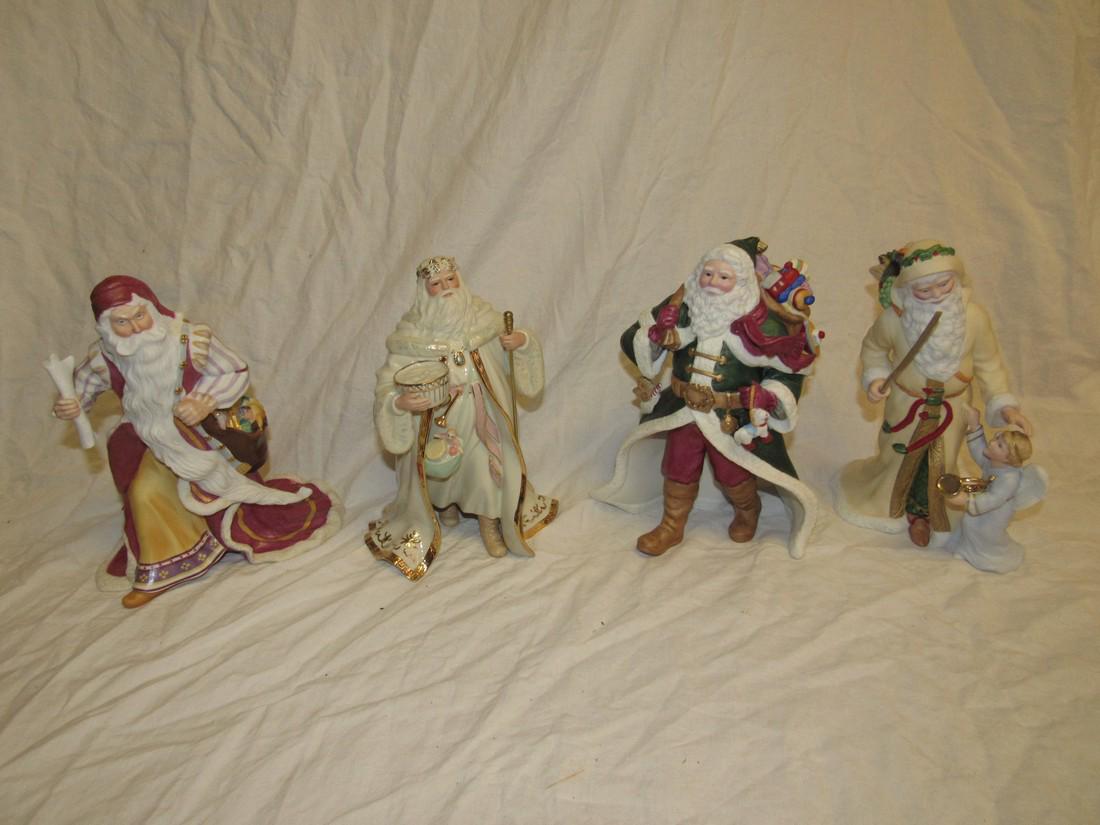 4 Lenox Santa Claus Figures (1 of 5)