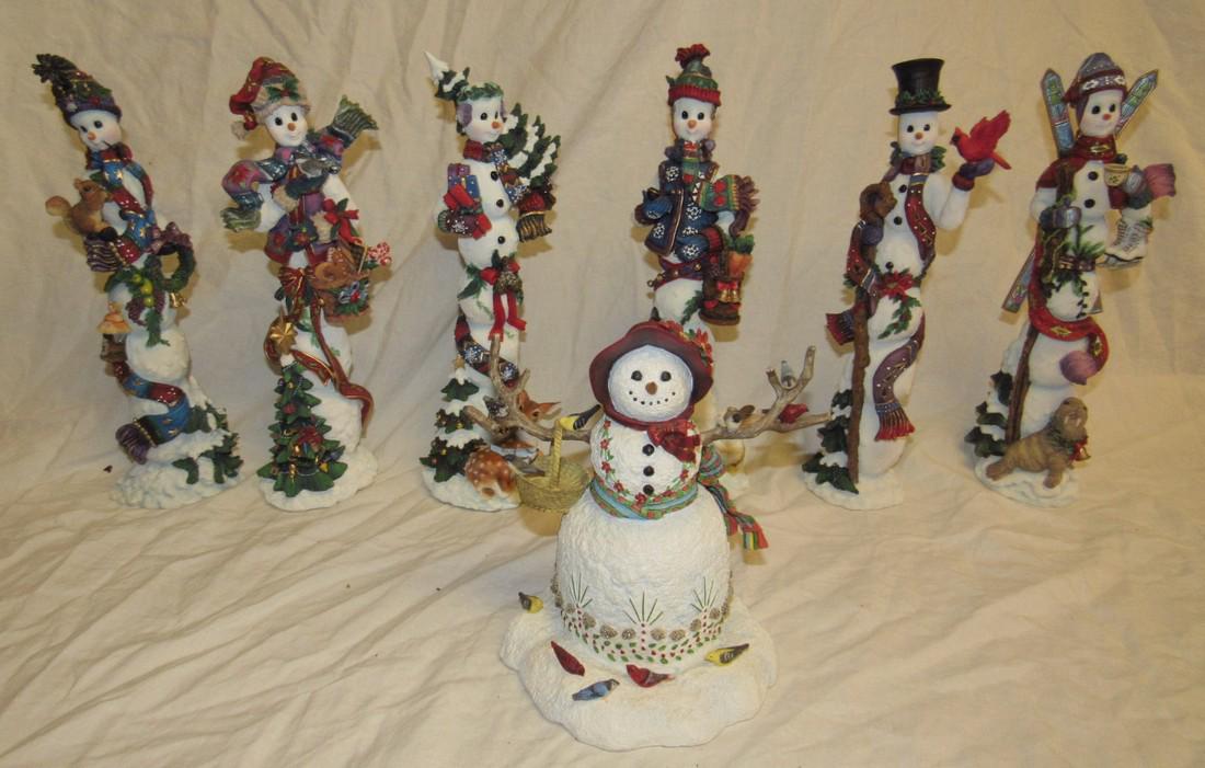 7 Lenox Snowmen Figures (1 of 5)