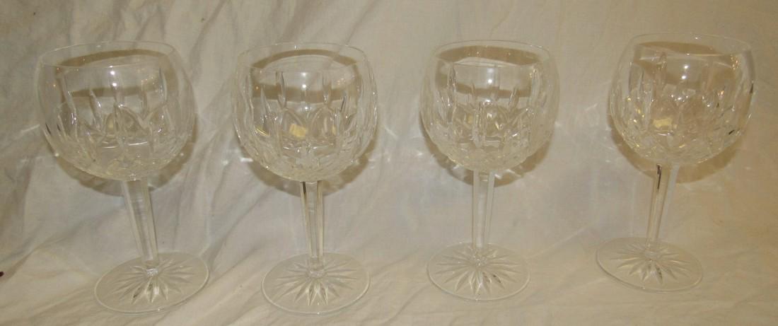 4 Waterford Crystal Goblets (1 of 3)
