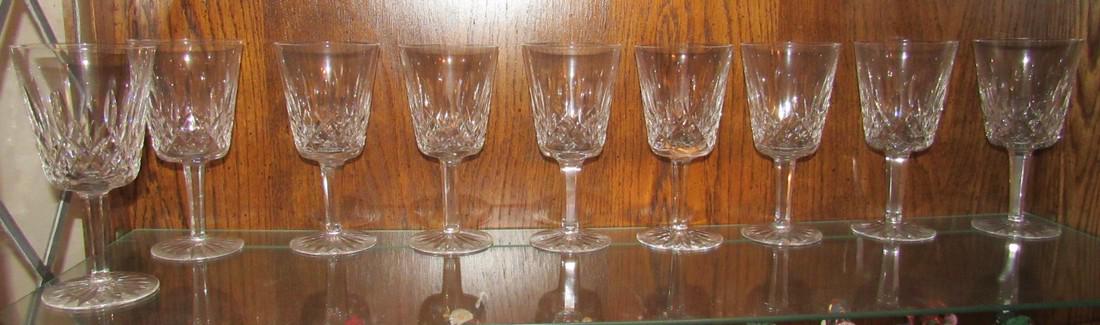 9 Waterford Crystal Stemware Glasses (1 of 4)