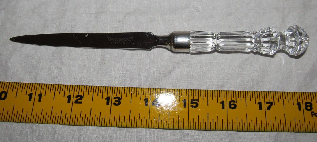 Waterford Crystal Letter Opener: Approx 8 1/4" long