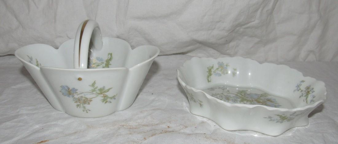 Haviland Limoges Basket & Tray (1 of 3)