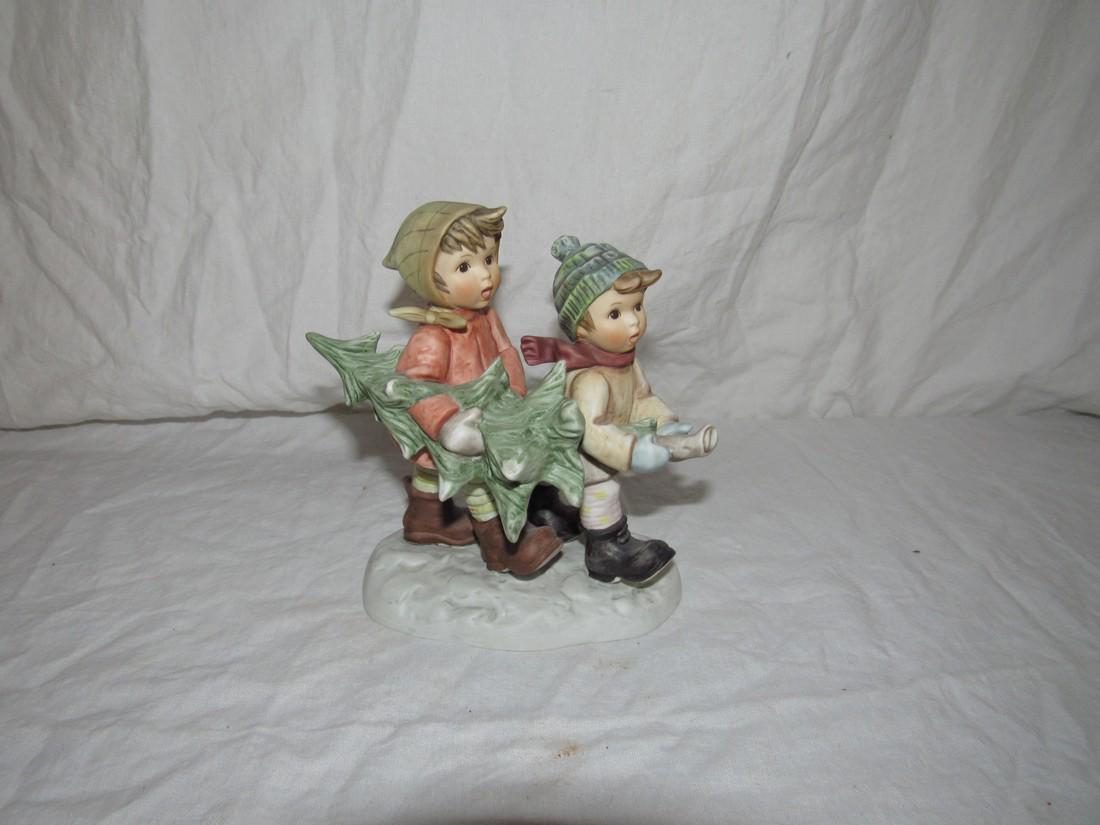 Berta Hummel Tree Trimming Time BH 12 1996 Goebel: Approx. 6 1/2" tall.