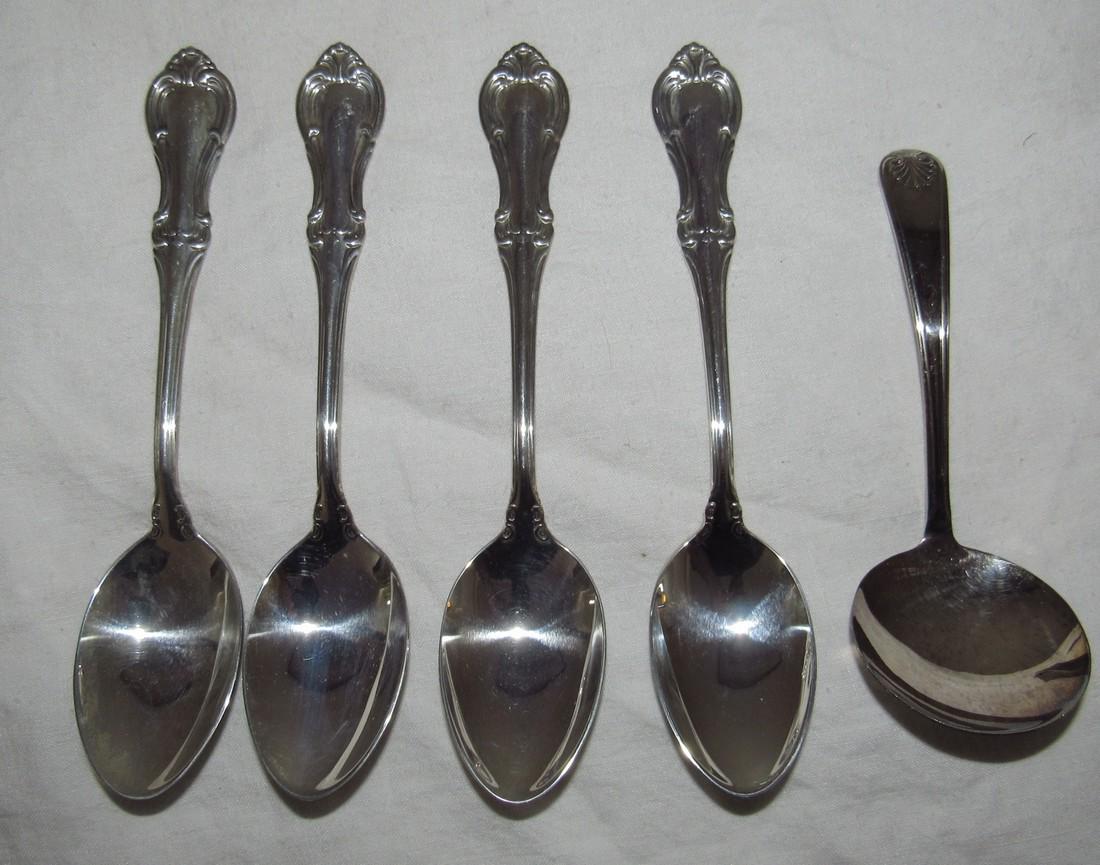 4 International Sterling Silver H Spoons Joan of Arc (1 of 6)