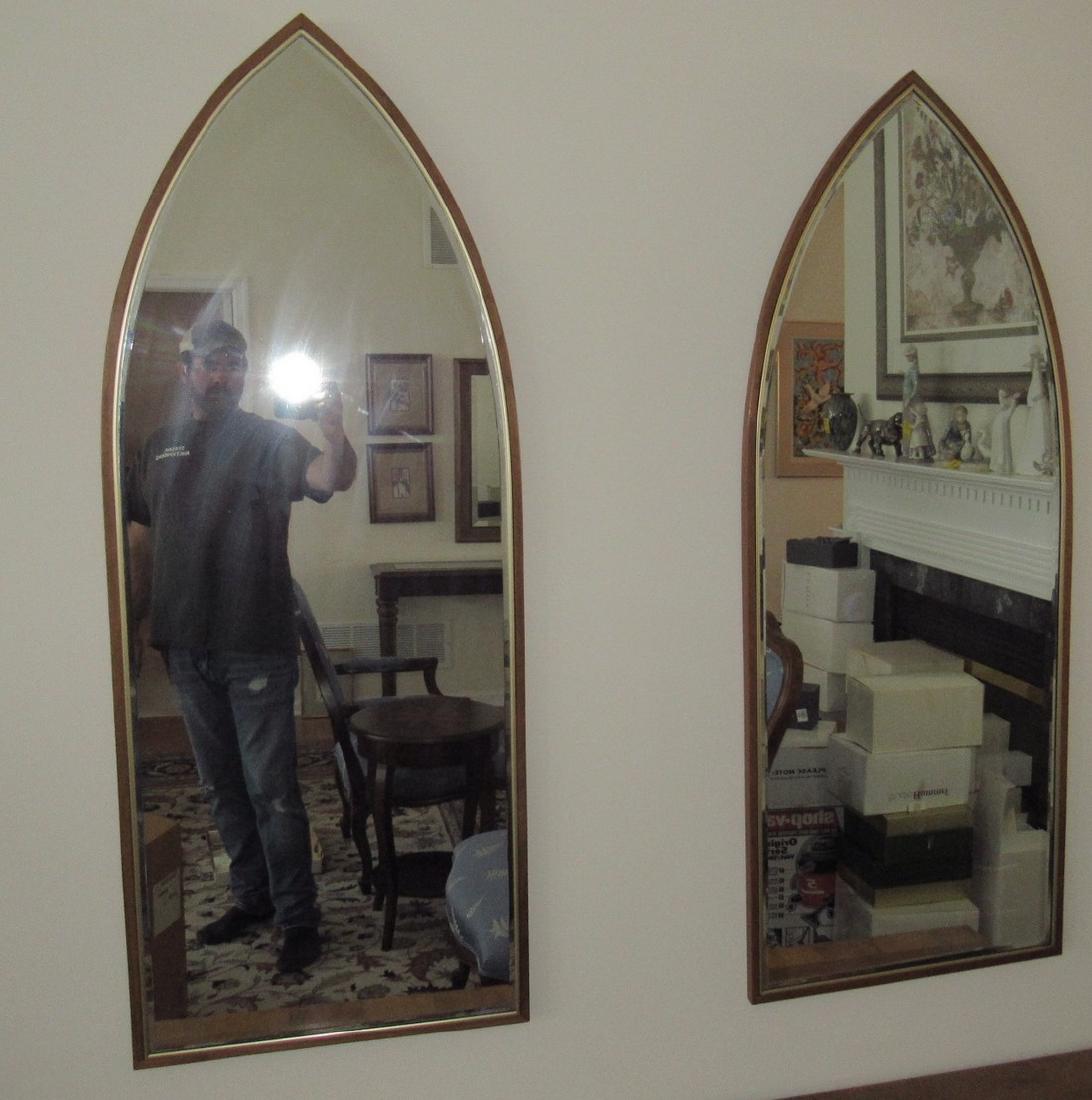 2 Mid Century Modern Mirrors (1 of 4)