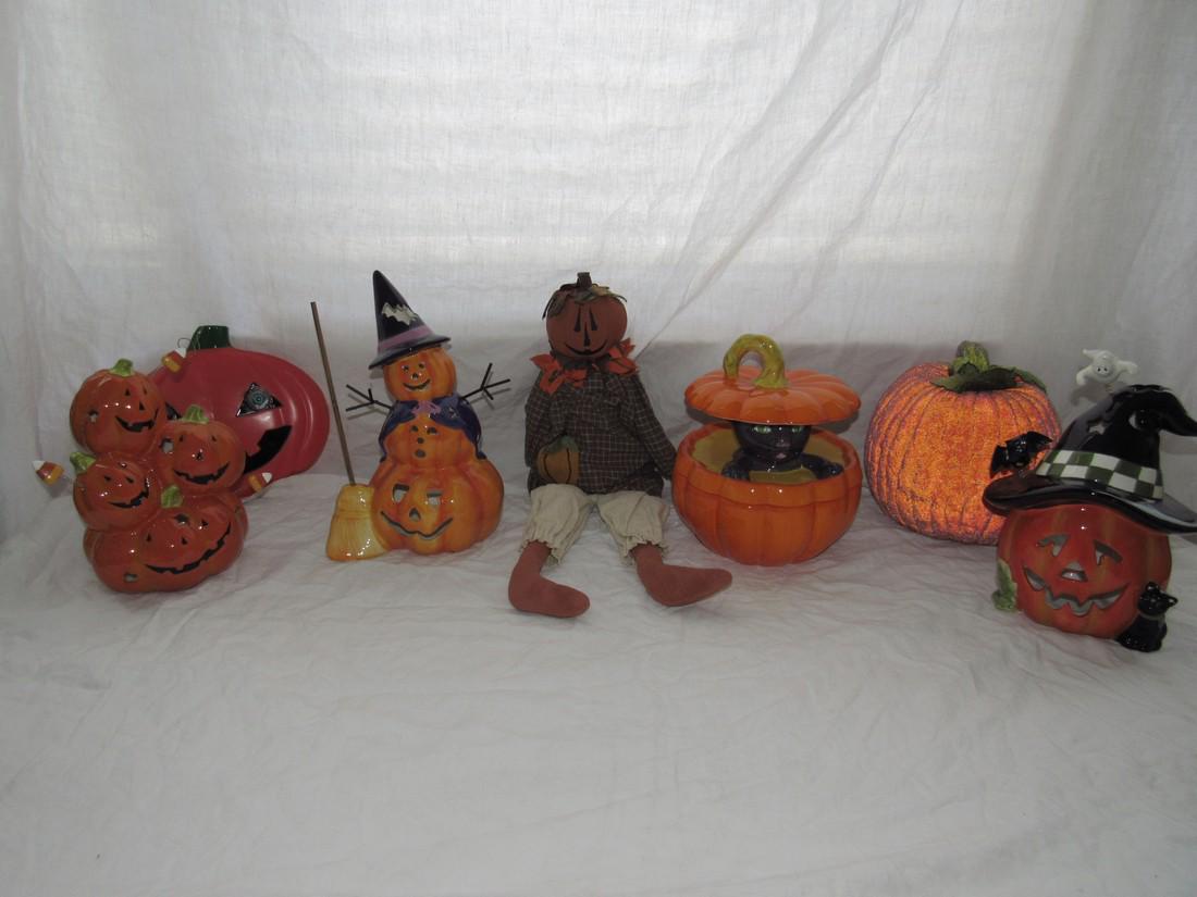 Halloween Cookie Jar Candle Lamps Decorations (1 of 3)