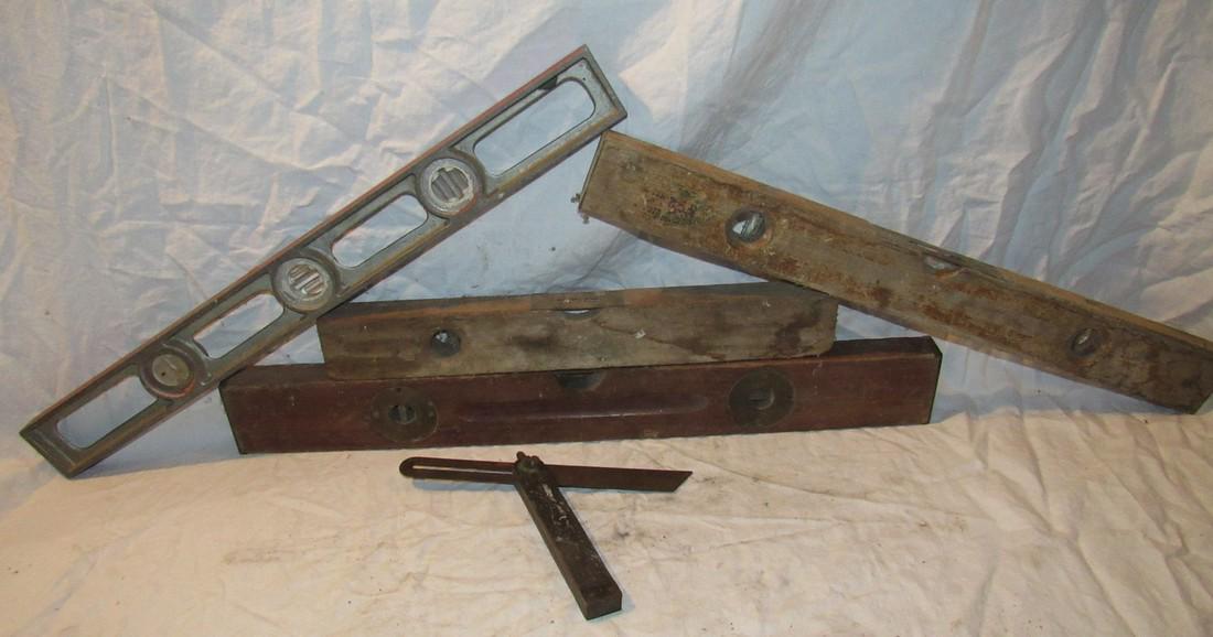 Goodell Pratt Stanley Wooden Levels (1 of 2)