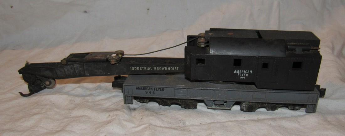 American Flyer 944 Industrial Brownhoist Crane Car (1 of 3)