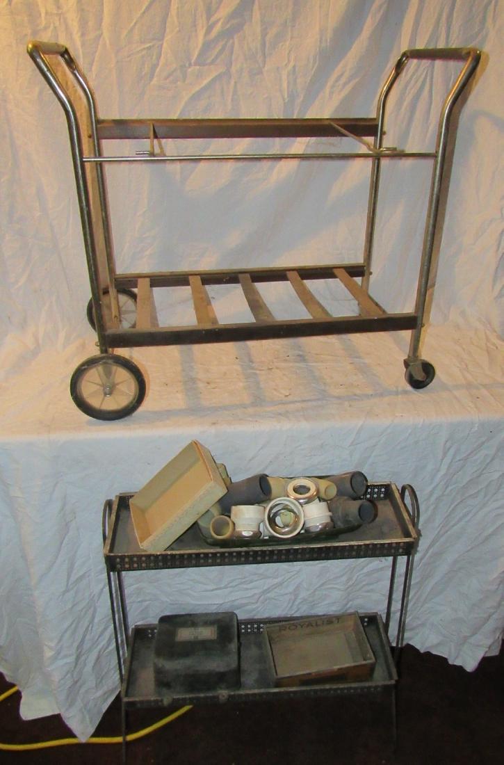 Vintage Cart & Plant Stand (1 of 2)