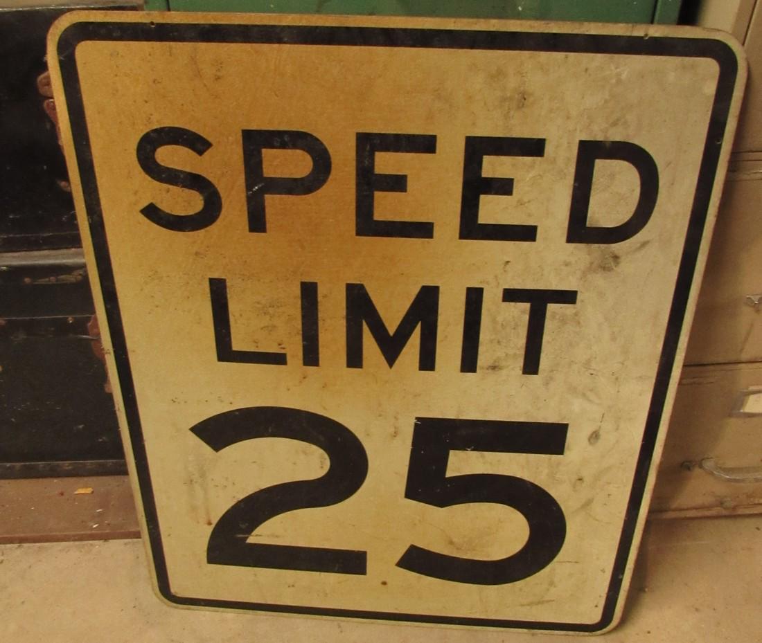 Aluminum Speed Limit Sign (1 of 1)