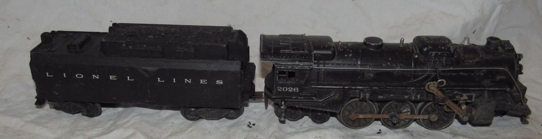 Lionel 027 2026 Steam Engine Train & Tender (1 of 7)