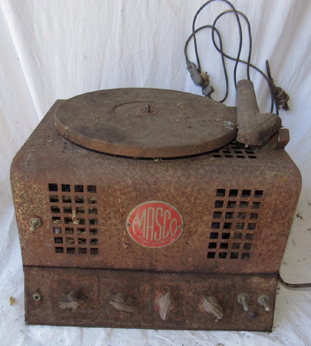 Masco Turntable Record Player for parts or repair (1 of 5)