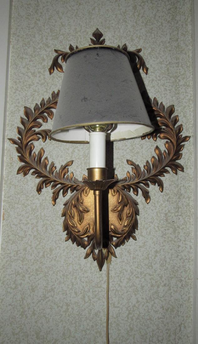 Metal Wall Sconce Light (1 of 3)