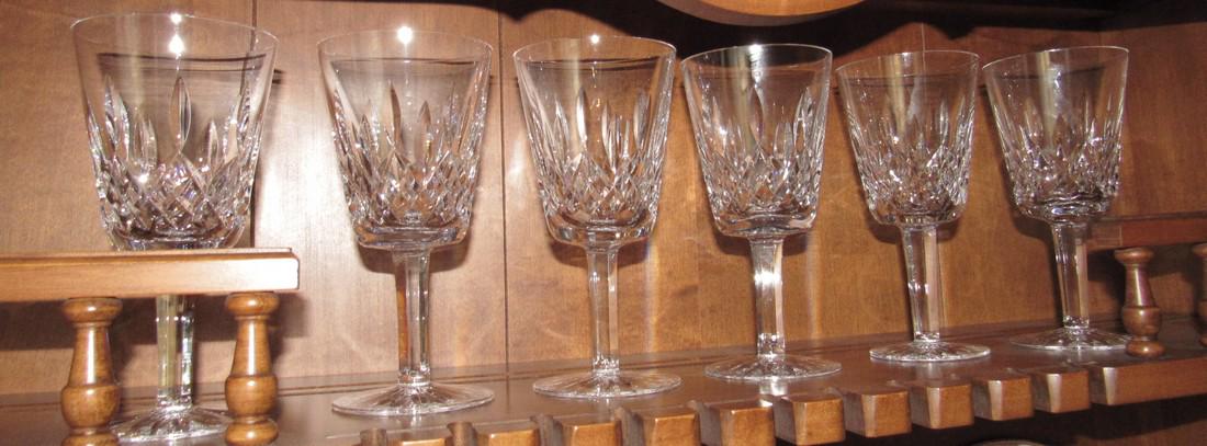 6 Waterford Crystal Stemware Glasses (1 of 3)