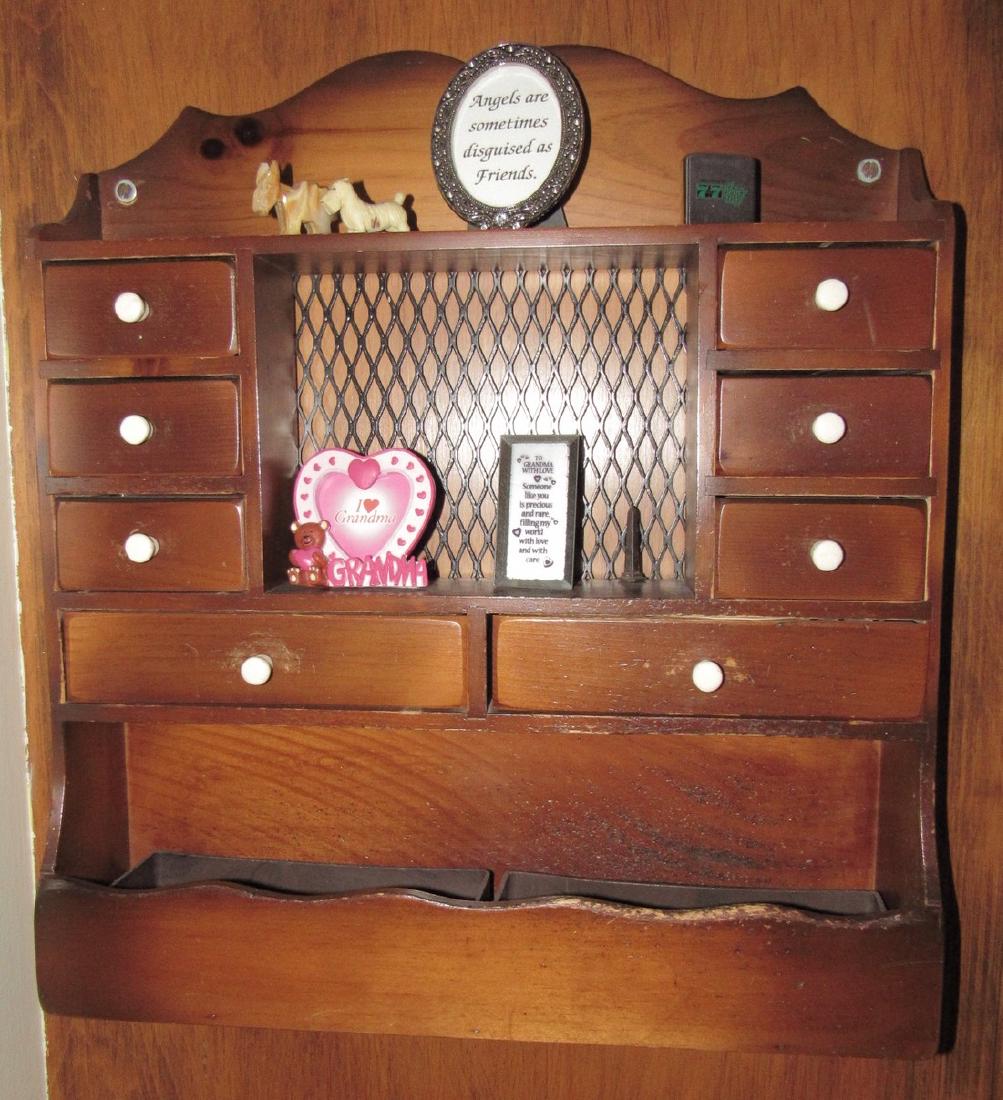 8 Drawer Knick Knack Shelf (1 of 1)