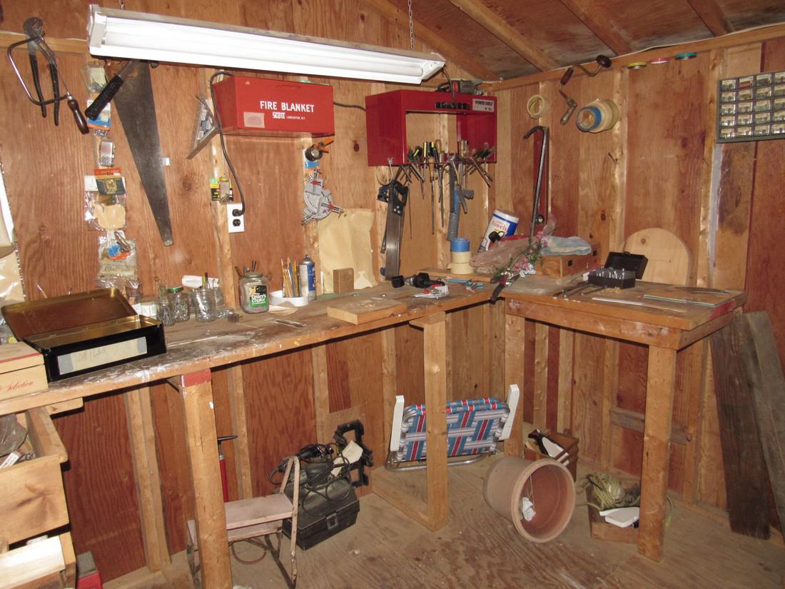 Partial Contents of Tool Shed (1 of 9)