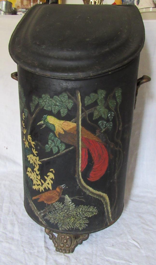 Tin Toleware Wood Box (1 of 3)