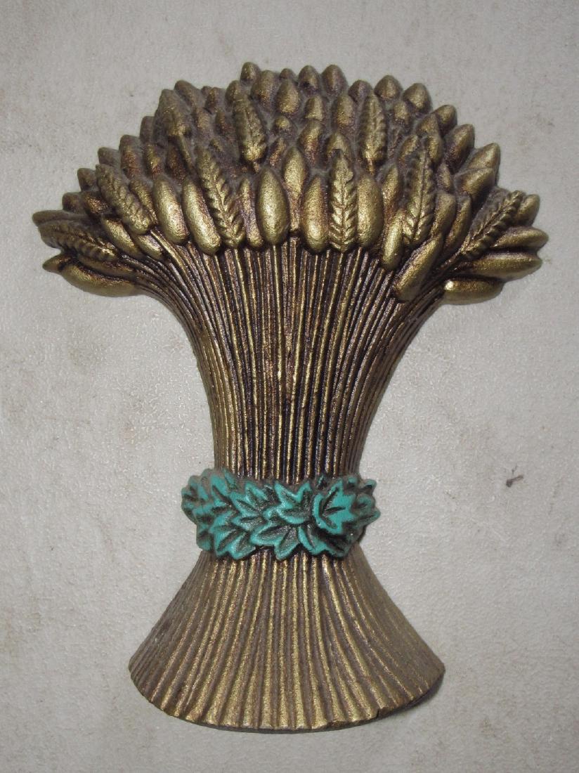 Wheat Doorstop: Approx. 8 7/8" tall