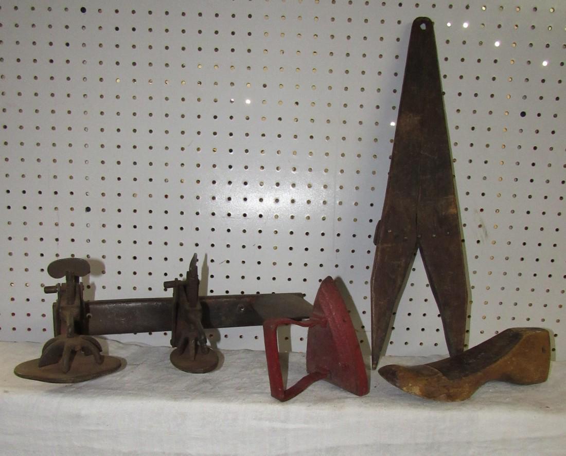 Boot Jack Sad Iron Shoe Mold Shaler Tire Vulcanizer (1 of 4)