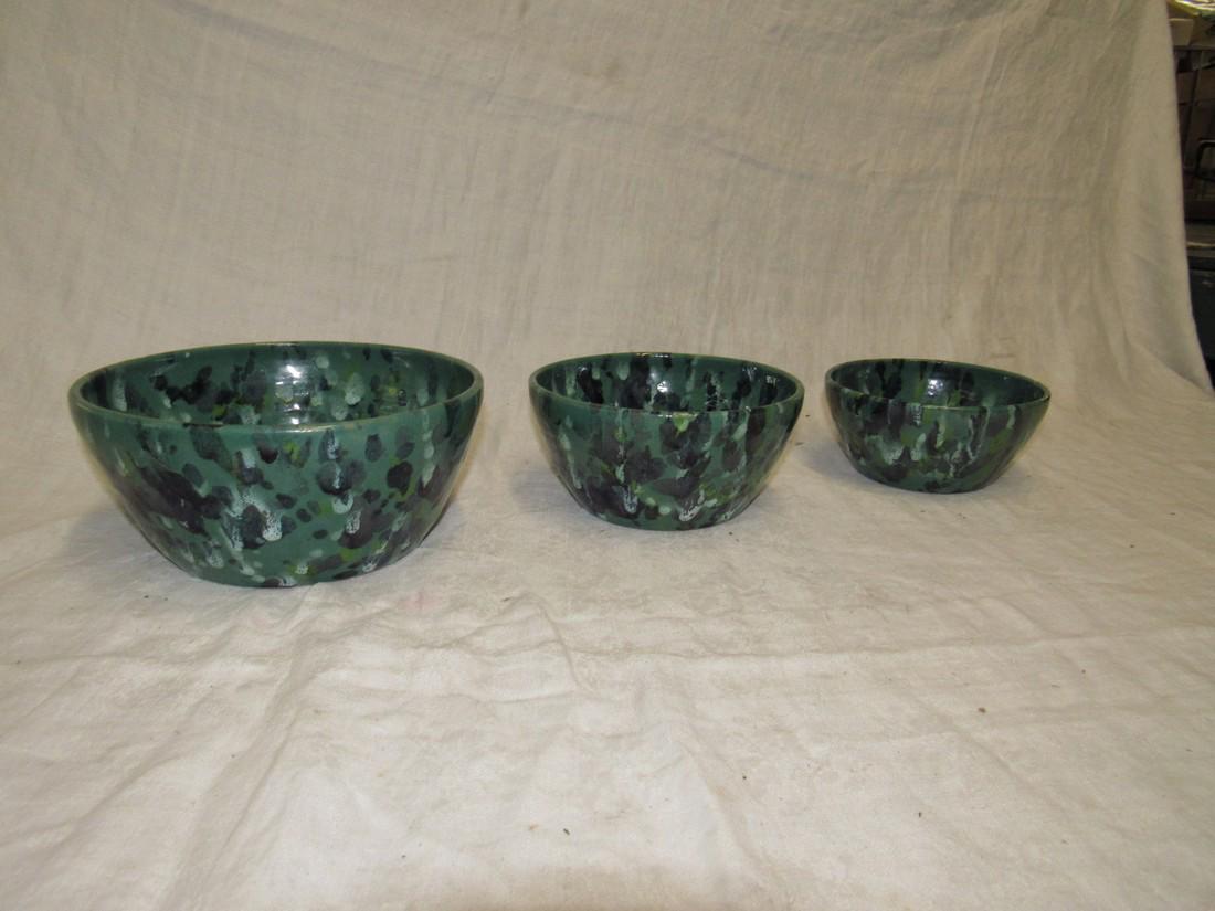 Cole Sanford Pottery Kenneth George Mixing Bowls (1 of 4)