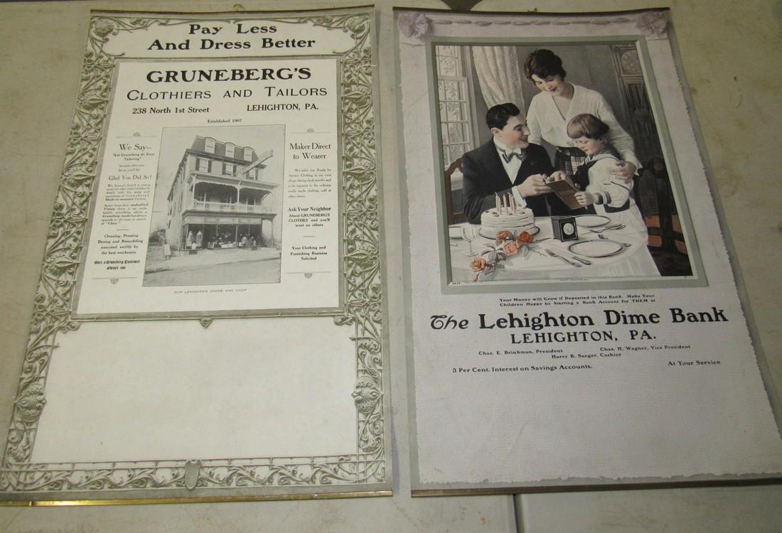 Lehighton Dime Bank Gruneberg's Store Posters (1 of 3)