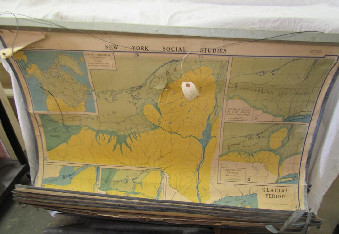 Nichols New York Social Studies Map Denoyer Geppert (1 of 8)