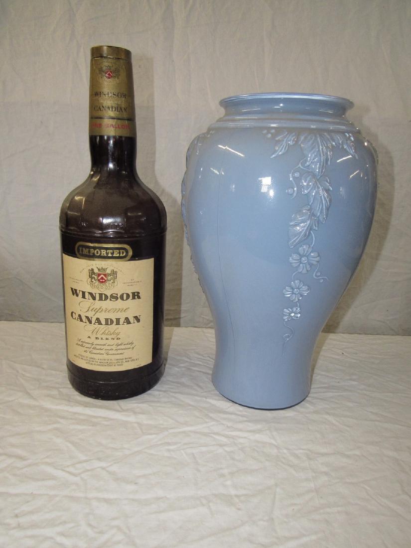 Windsor Canadian Whisky Bottle & Glass Vase (1 of 1)