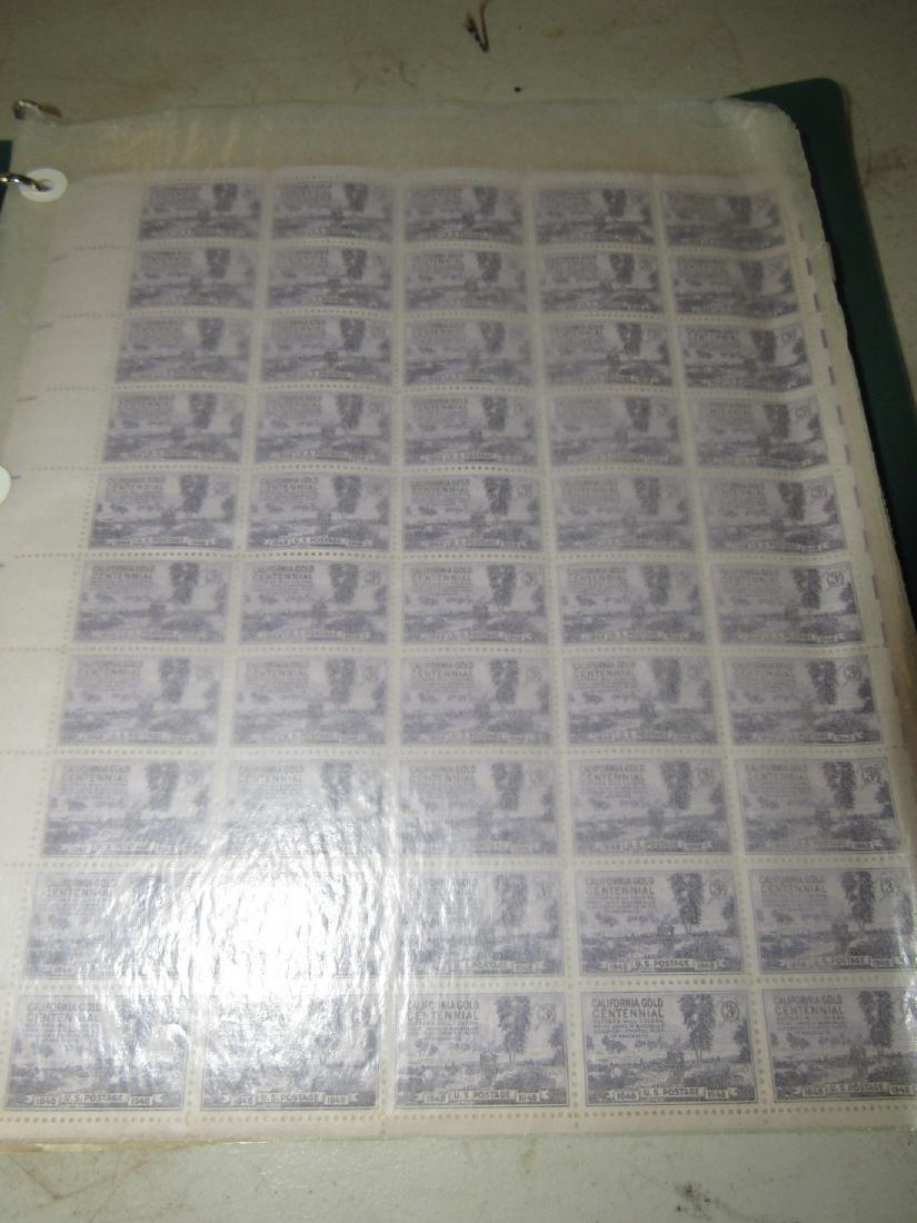 Stamp Album with Misc Stamps & First Day Issues (1 of 8)