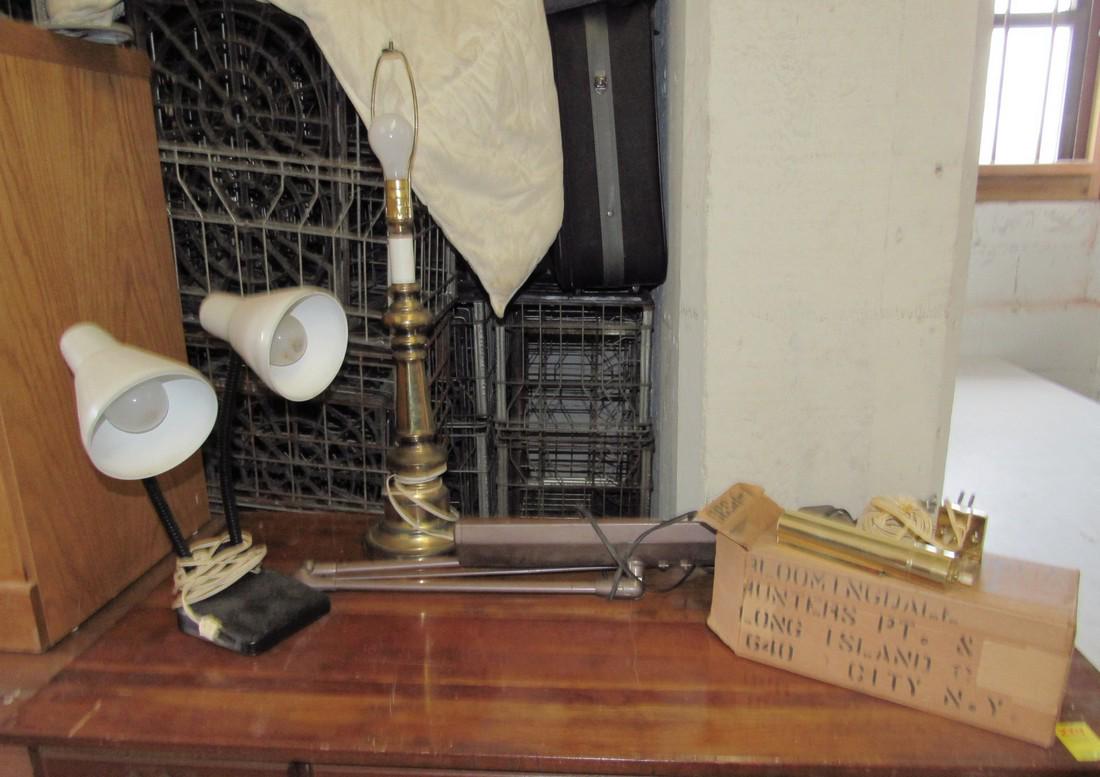 Industrial Drafting Table & Desk Table Lamps (1 of 4)