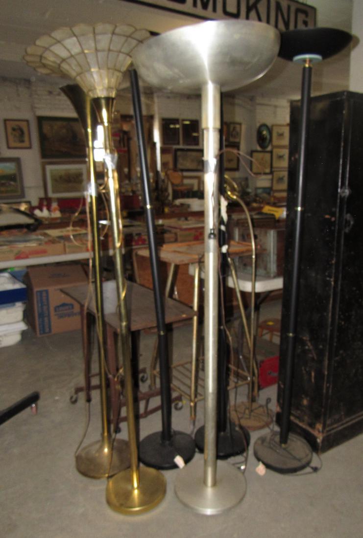 6 Vintage Floor Lamps (1 of 4)