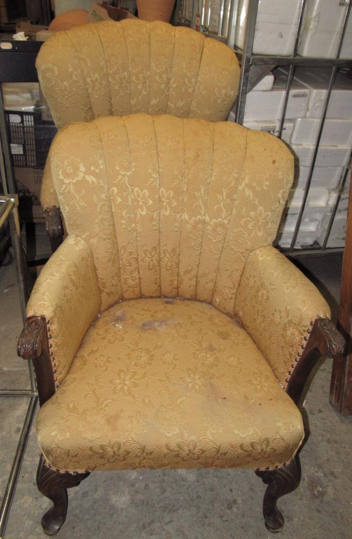 2 Upholstered Arm Chairs (1 of 3)
