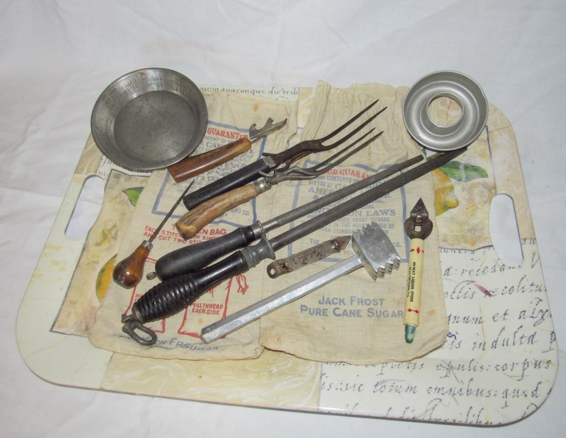 Cutlery Set Forks Sharpeners Bottle Openers Sugar Bags (1 of 2)