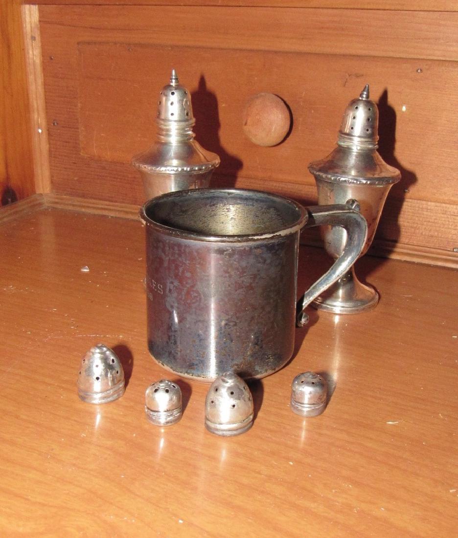 Gorham Sterling Silver 51 Cup & 565 Salt Pepper Shakers (1 of 4)