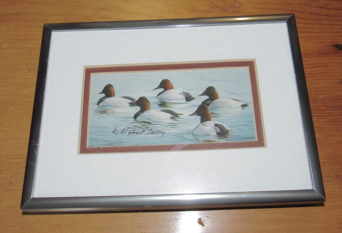 Robert Tolley Signed Duck Print (1 of 4)