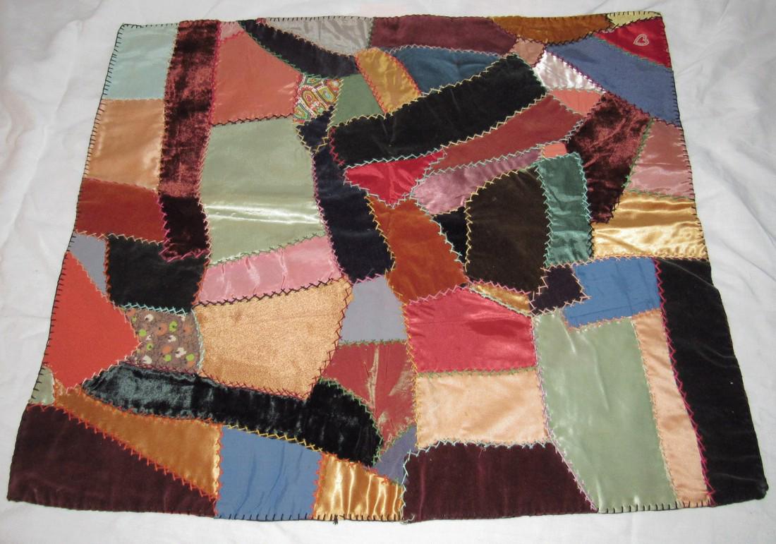 Crib Quilt: Approx. 20 1/2" x 23"