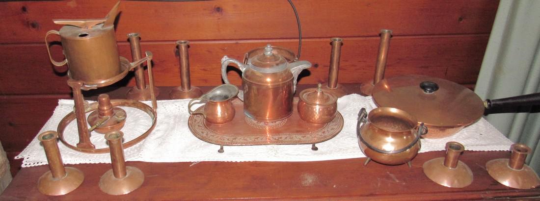 Copperware Lot (1 of 5)