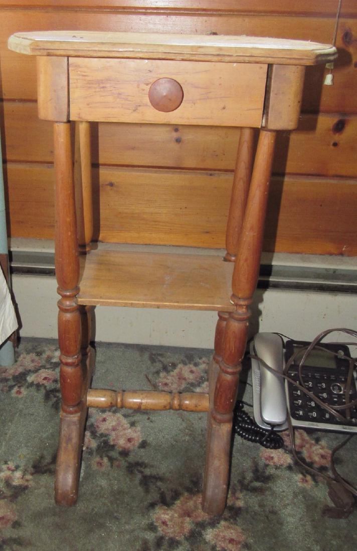 One Drawer Lamp Stand (1 of 2)