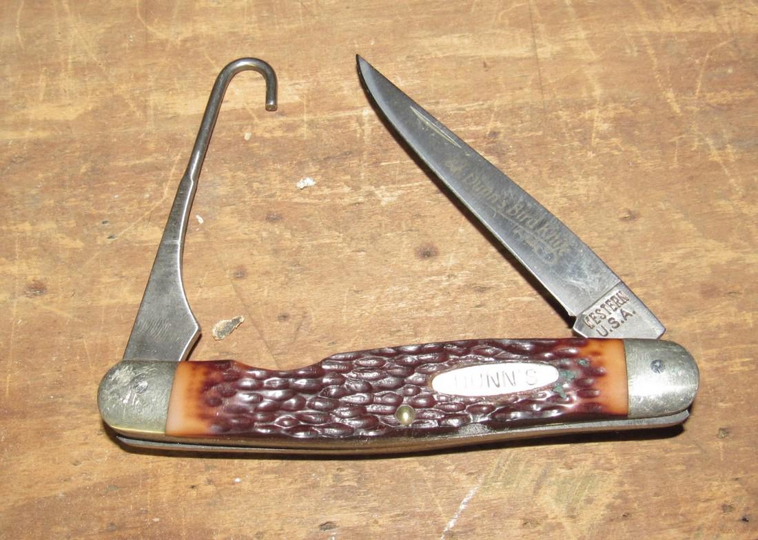 Western Dunn's Bird Pocket Knife (1 of 3)