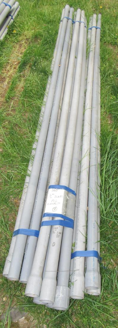 Rigid PVC Schedule 80 1 1/2" Conduit (1 of 3)