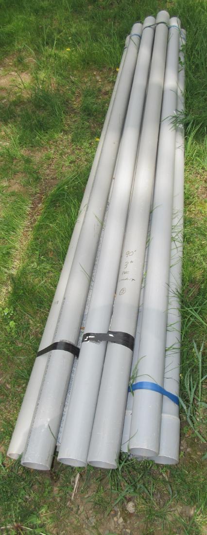 90' of 3" Schedule 40 PVC Conduit (1 of 2)