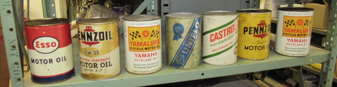 Esso Motor Oil & Misc Cans (1 of 2)