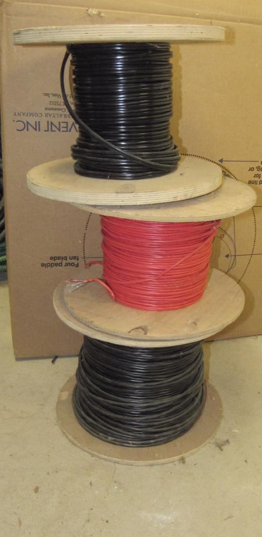 3 Spools of Wire
