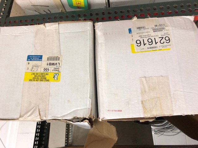 Shelf Contents Gang Boxes Wire & MIsc (1 of 5)