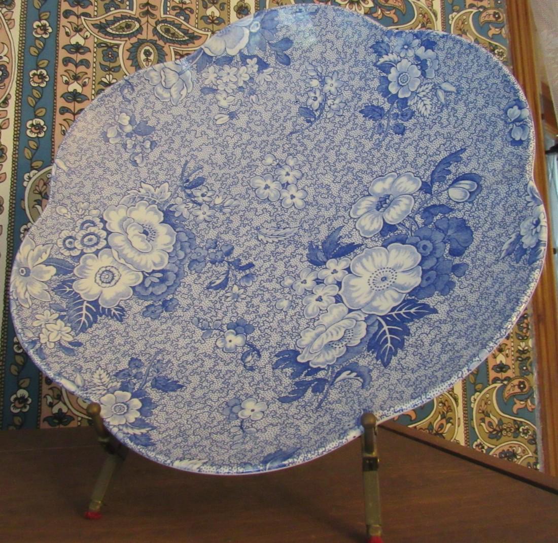 Spode Blue Room Collection Primula Plate (1 of 3)