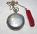 Elgin Coin Silver Pocket Watch w/ 1/10 14k Gold Chain