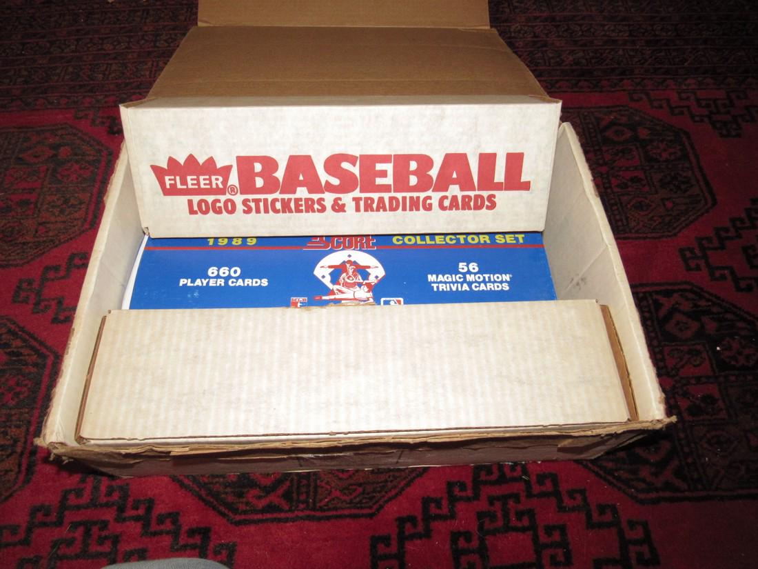 1989 Topps Score & Fleer Baseball Cards (1 of 7)