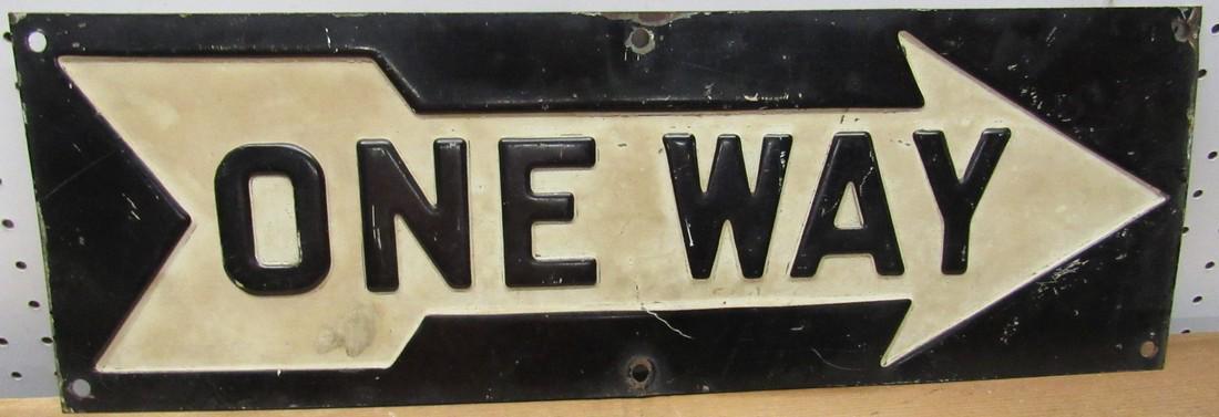 One Way Street Road Sign (1 of 4)