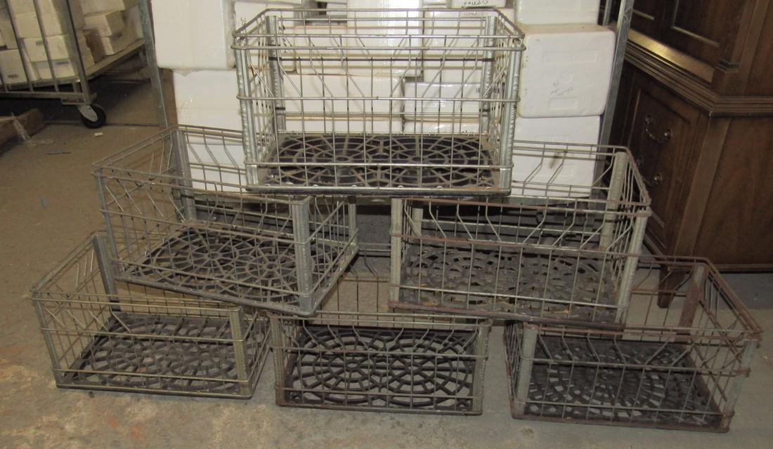 6 Krauszers Dairy Wire Milk Crates (1 of 3)