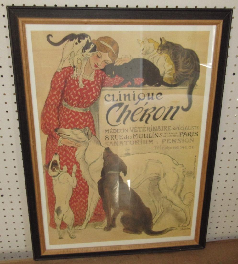 Clinique Cheron Steinlen Poster (1 of 3)