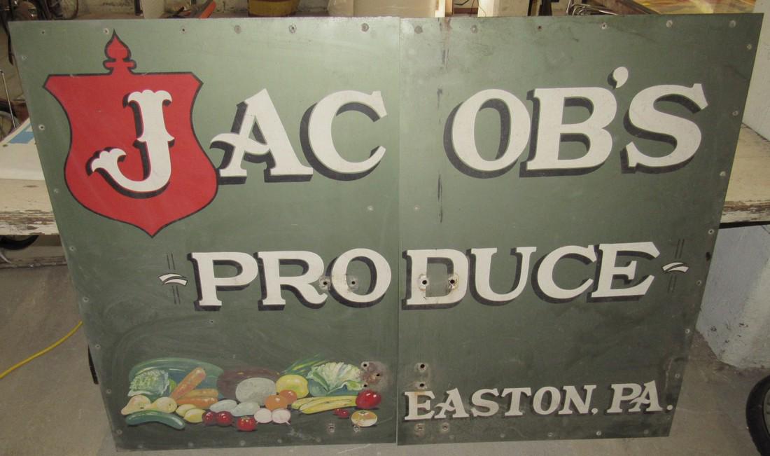 Jacob's Produce Easton PA Sign (1 of 1)